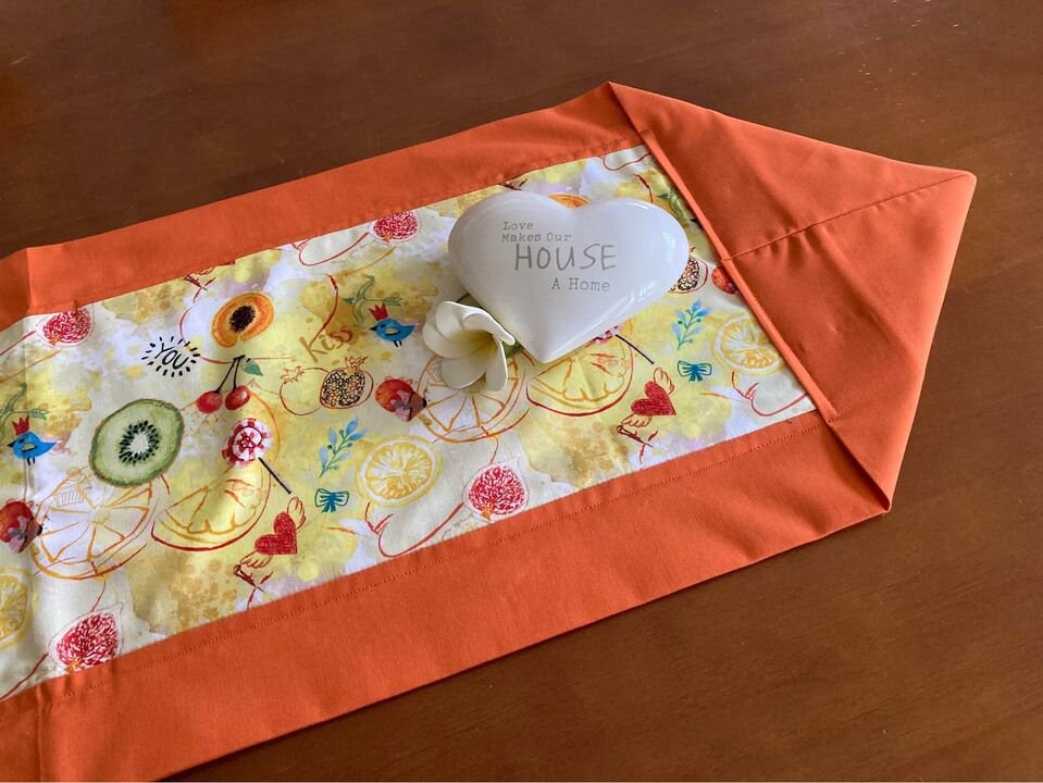 Table Runner - Modern, Bright, Fun & Homely - Love Patchwork